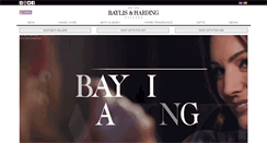 Desktop Screenshot of baylisandharding.com